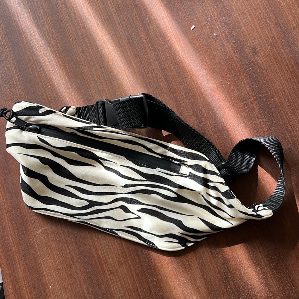 Zebra Print Running Belt